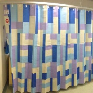 Bespoke Patterned Disposable Curtains, Puzzle | NHS Hospitals & Trusts, Behrens Healthcare, Supplier, Manchester, United Kingdom