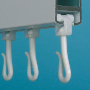 Cubicle Tracking Hooks | NHS Hospitals, Behrens Healthcare, Supplier, Manchester, United Kingdom